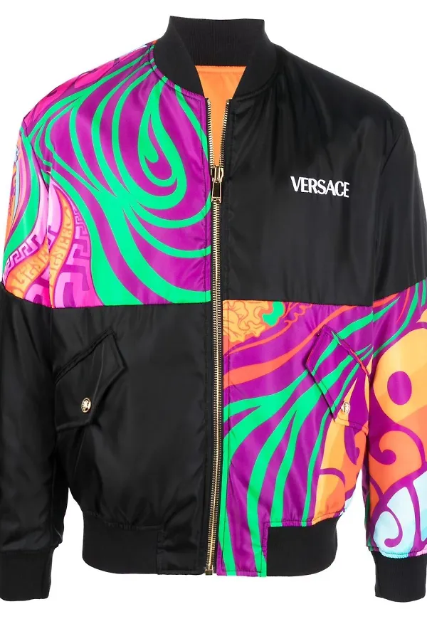 Versace Medusa Music vändbar jacka - Svart
