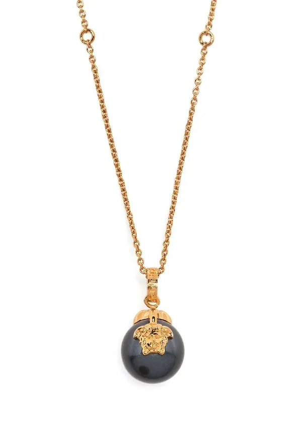 Versace Medusa pärlhalsband - Guldfärgad