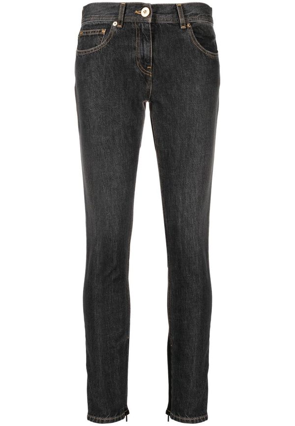 Versace Medusa skinny-jeans - Grå