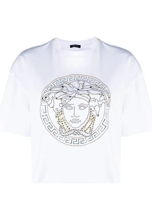 Versace Medusa t-shirt - Vit