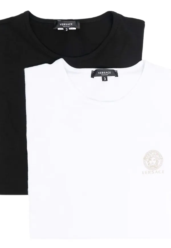 Versace Medusa t-shirt med tryck - Vit