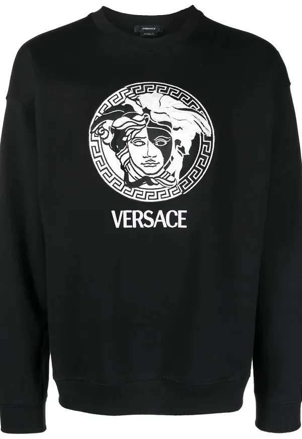 Versace Medusa tröja - Svart