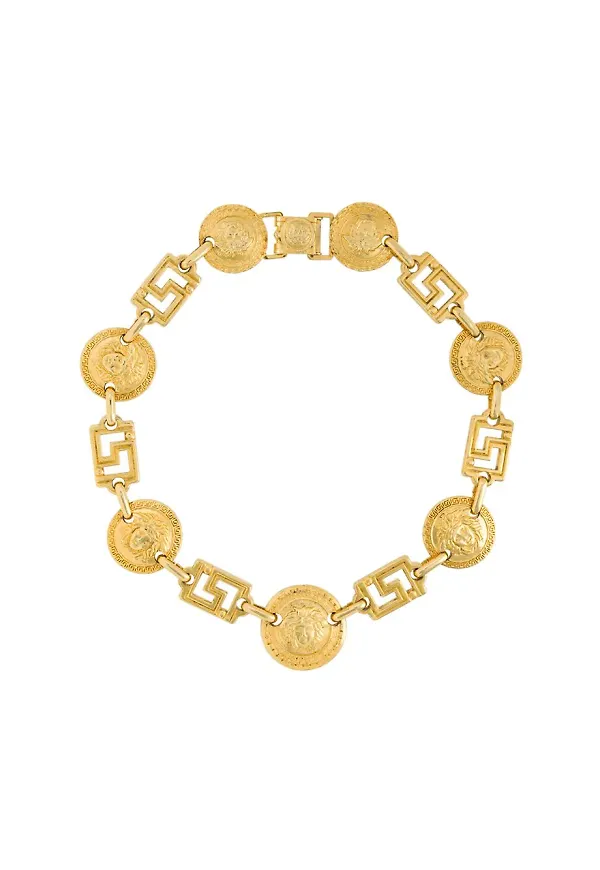 Versace Pre-Owned halsband från 1990-talet - Guldfärgad