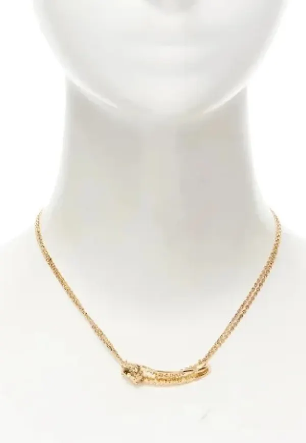Versace Pre-owned Pre-owned Guld halsband Gul, Dam