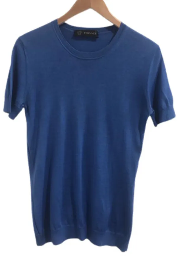 Versace Pre-owned Pull Blå, Dam