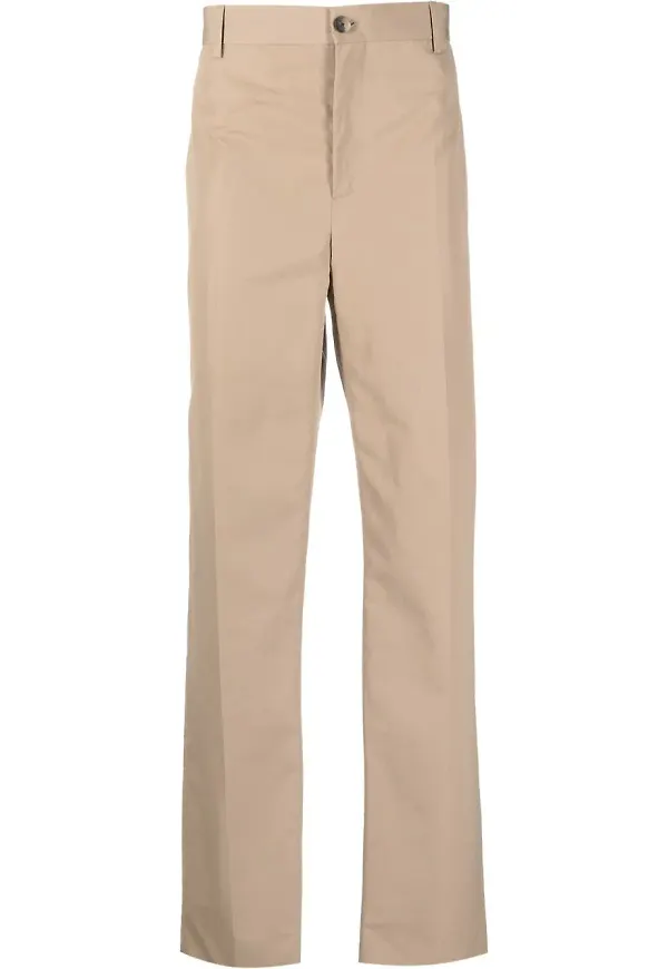 Versace raka byxor - Neutral