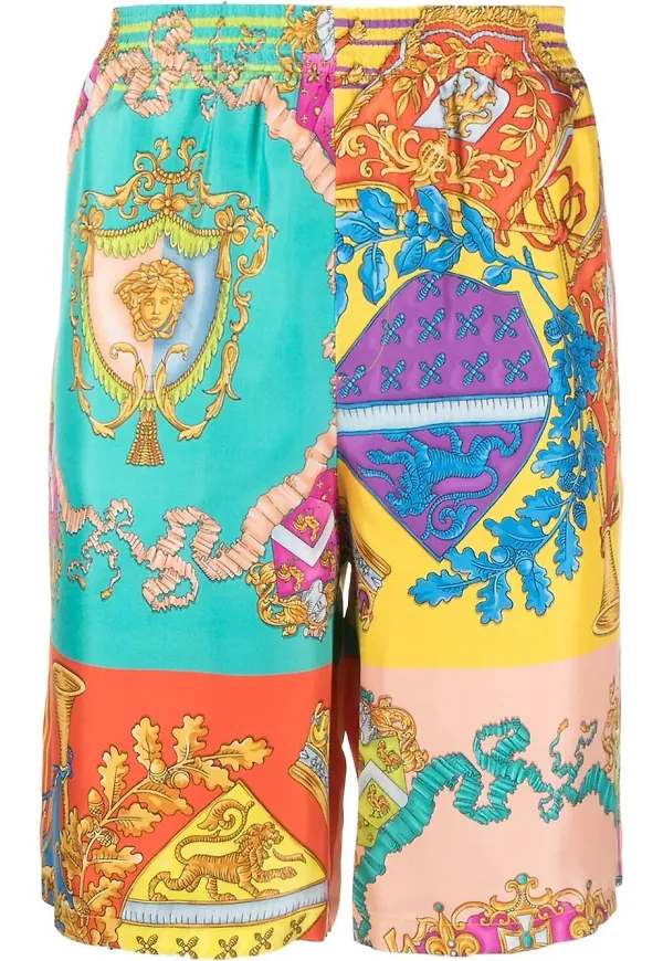 Versace Royal Rebellion sidenshorts - Gul