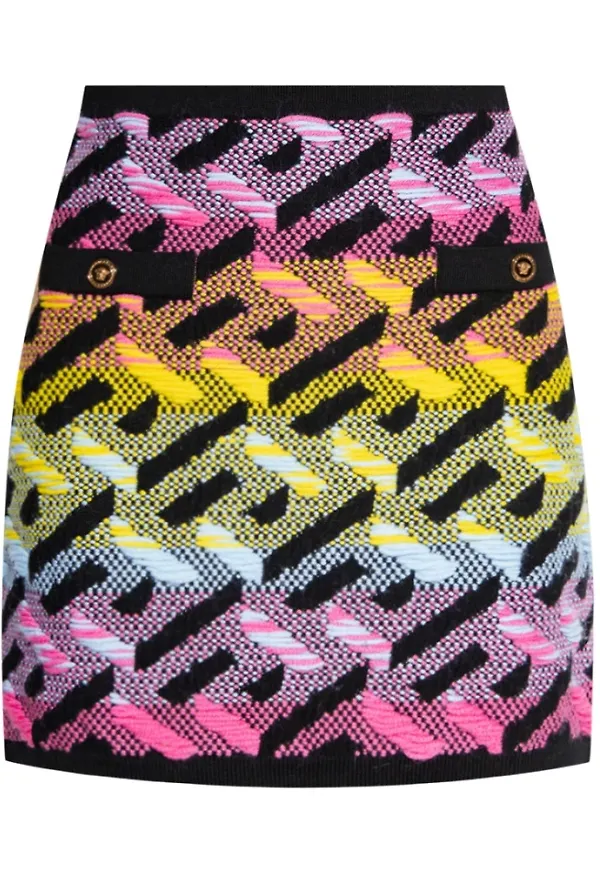 Versace Short Skirts Svart, Dam