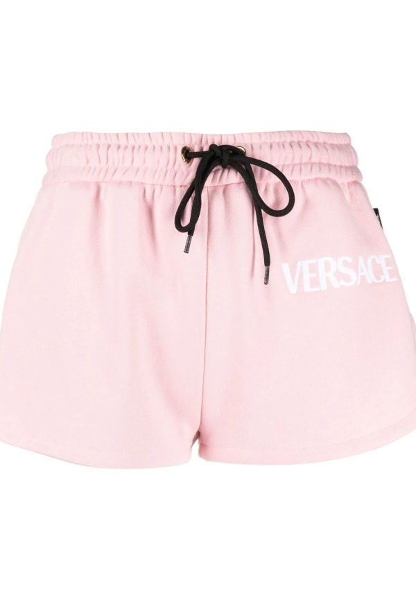 Versace shorts med dragsko - Rosa