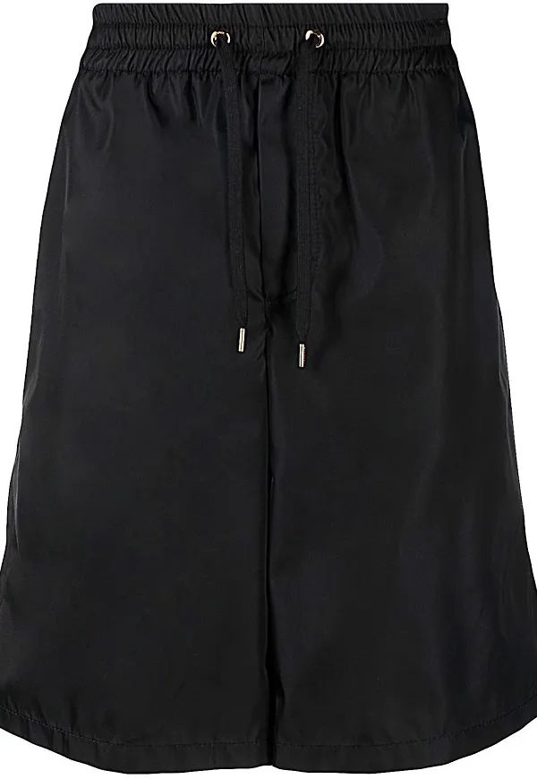 Versace shorts med dragsko - Svart