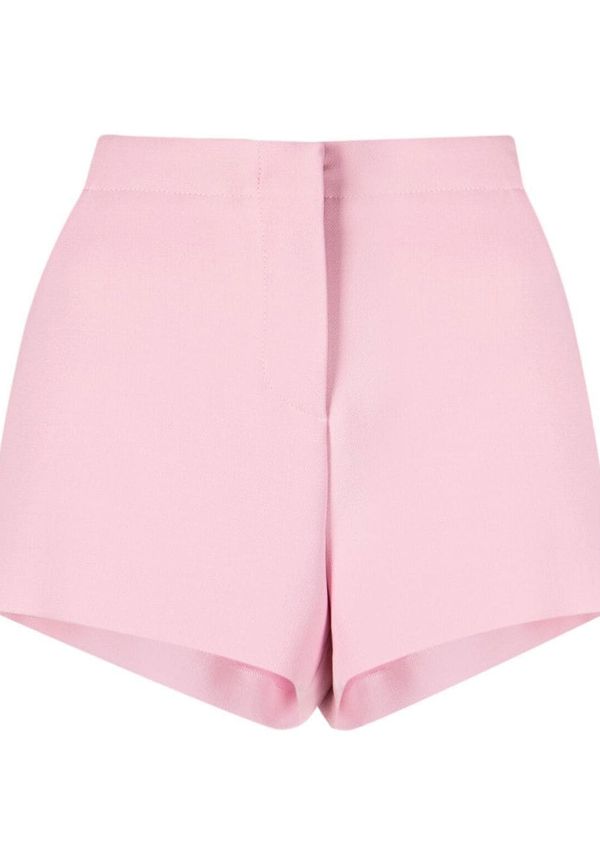 Versace skräddade shorts med låg midja - Rosa