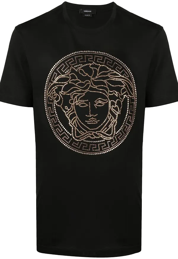 Versace t-shirt med Medusa - Svart