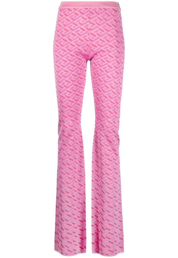 Versace t-shirt med slogan - Rosa