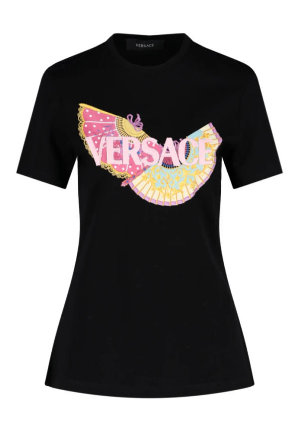 Versace T-shirt Svart, Dam