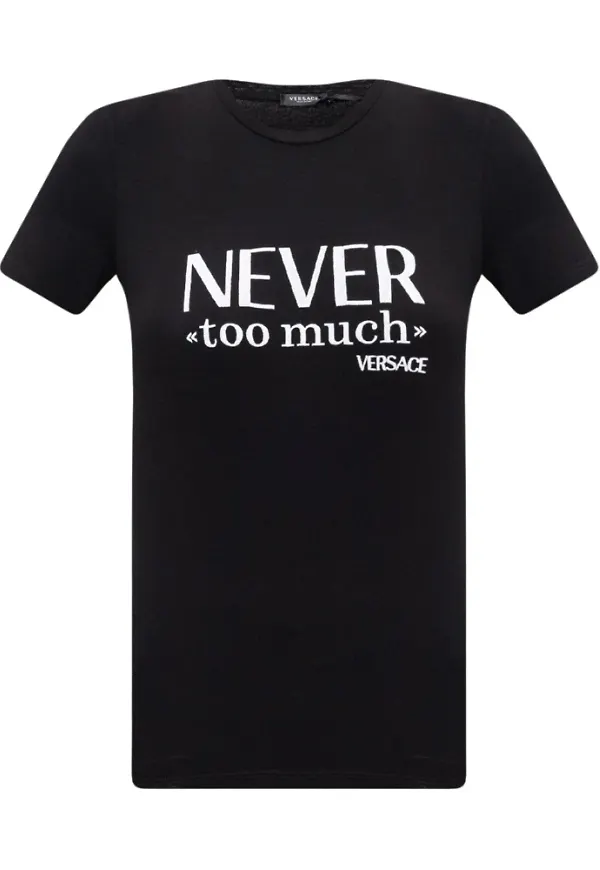Versace T-shirt Svart, Dam