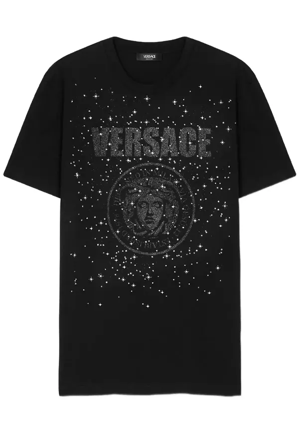 Versace t-shirt med Medusa-motiv - Svart