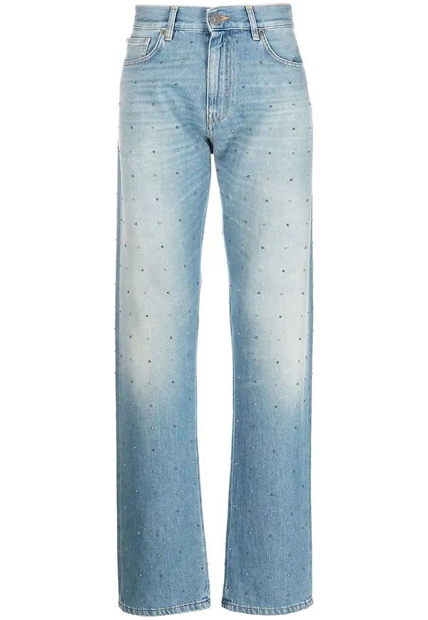 Versace tvättade jeans - Blå