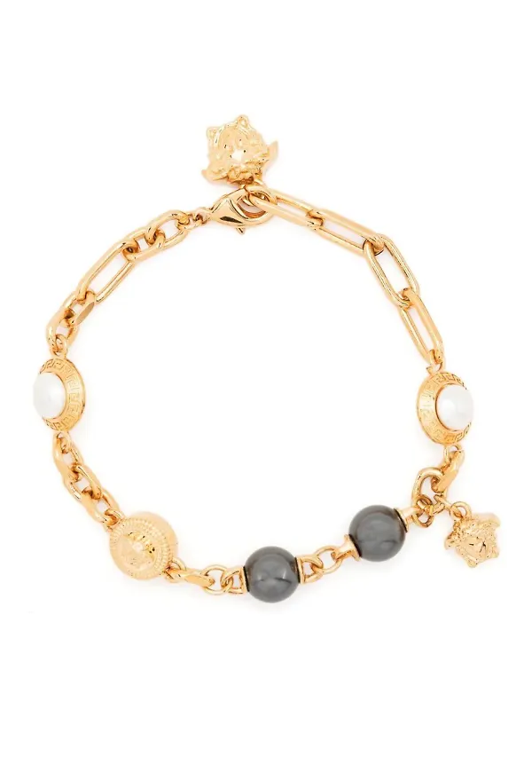 Versace utsmyckat armband - Guldfärgad
