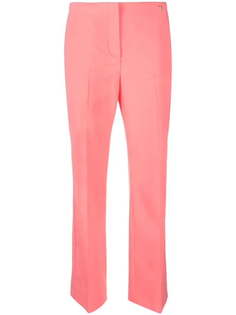 Versace utsvängda finbyxor - Rosa