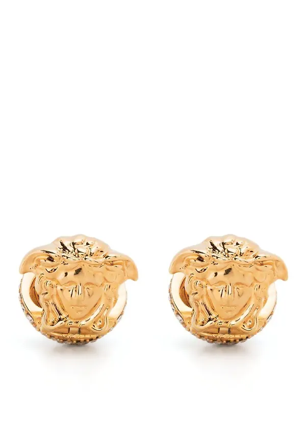 Versace örhängen med Medusa - Guldfärgad
