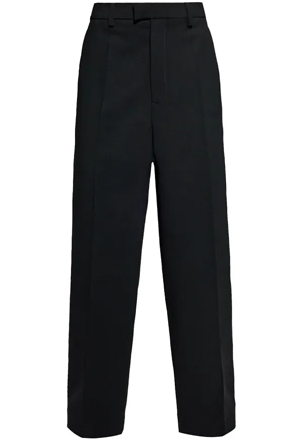 VETEMENTS byxor med vida ben - Svart