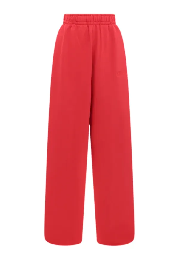 Vetements Byxor Wa53Sp300R Röd, Dam