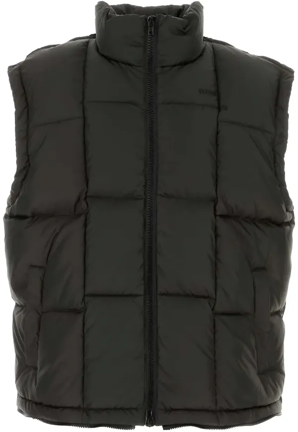 VETEMENTS quiltad dunväst - Svart