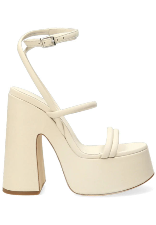 Vic Matié Sandals Beige, Dam