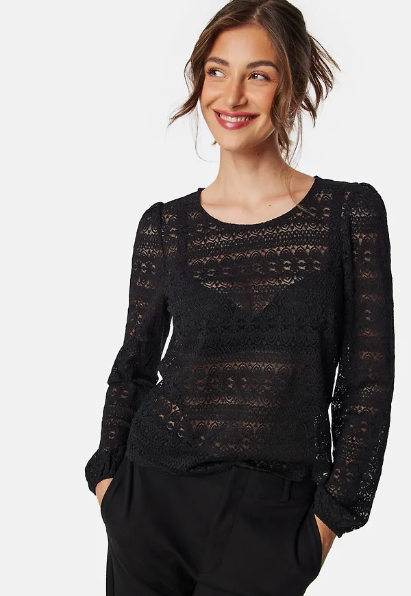 Vichikka O-neck L/S TOP