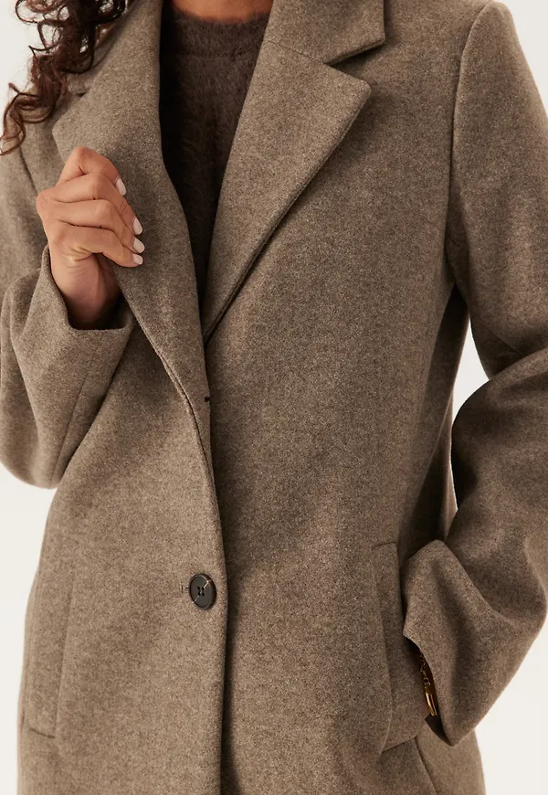 Viclaudia Button Coat
