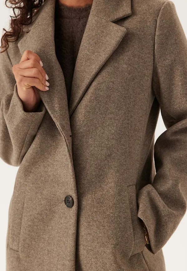 Viclaudia Button Coat
