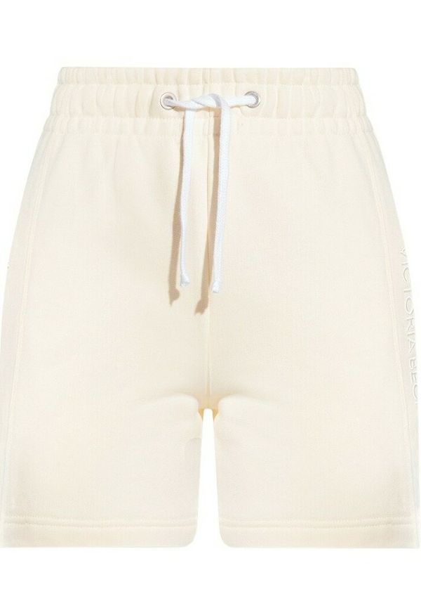Victoria Beckham Cotton shorts Beige, Dam