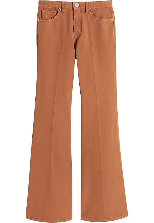 Victoria Victoria Beckham wide leg-jeans - Brun