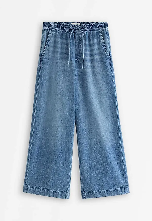 Vida denimbyxor med resårmidja