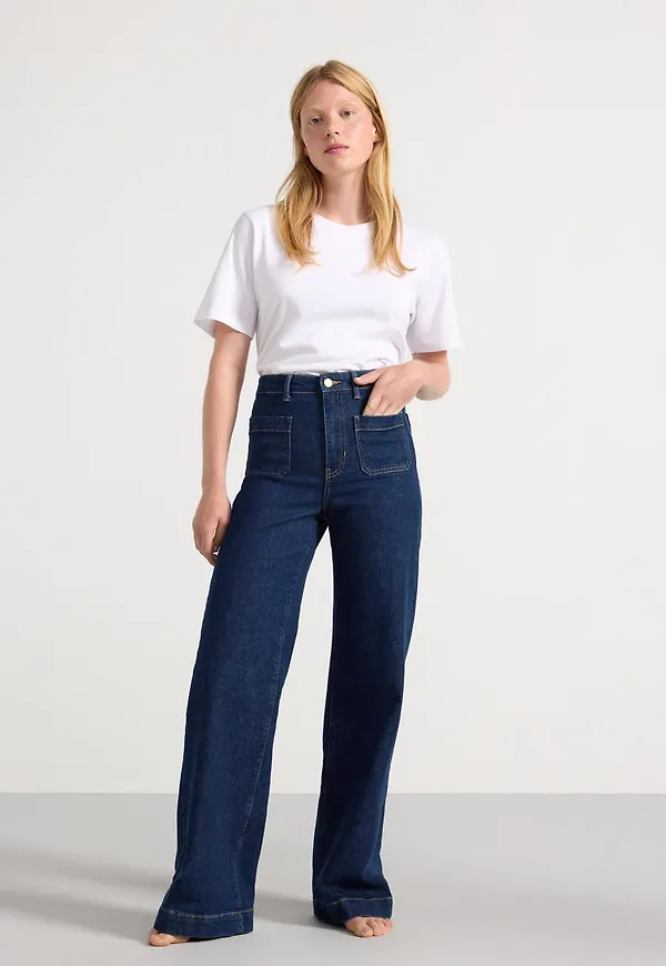 WIDE Paula jeans med lätt stretch