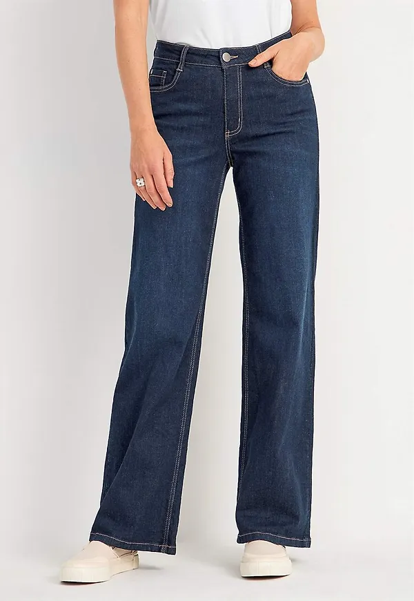 Vida jeans med hög midja Renata
