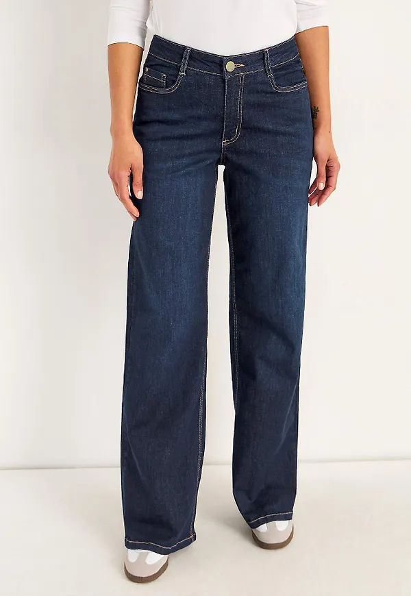 Vida, långa jeans med hög midja Renata