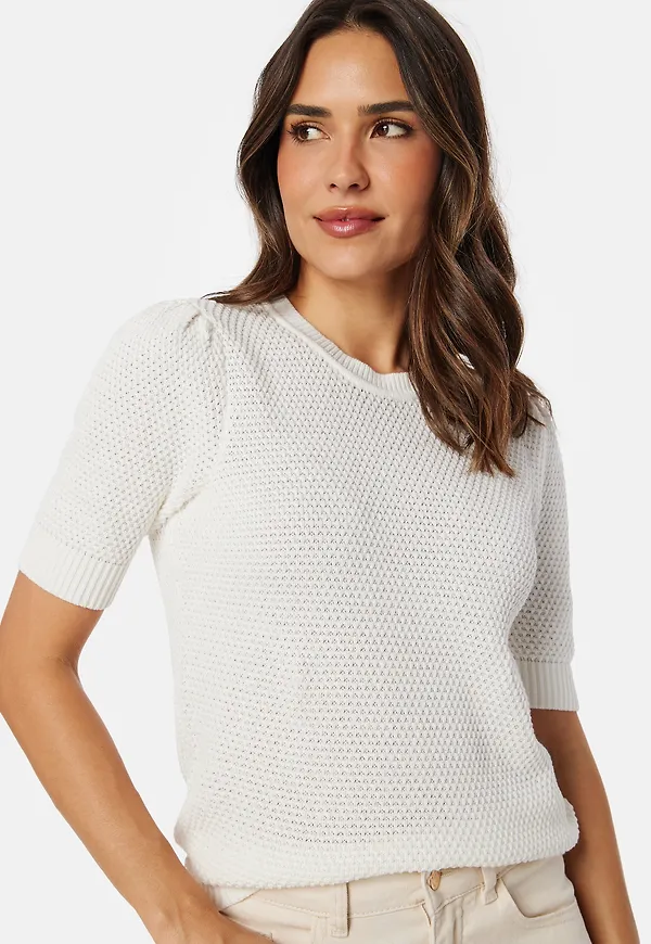Vidalo O-Neck S/S knit top