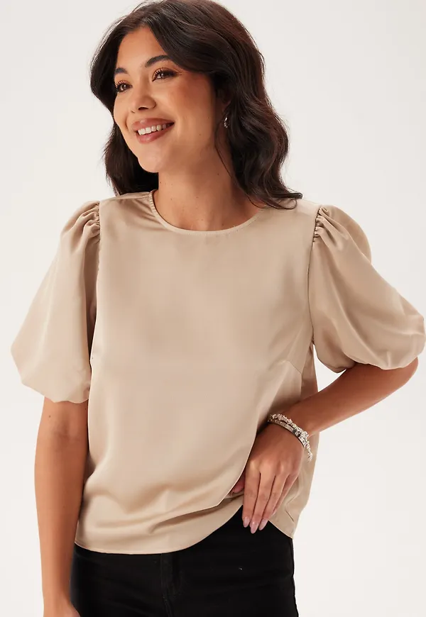 Viellette 2/4 SATIN PUFF TOP
