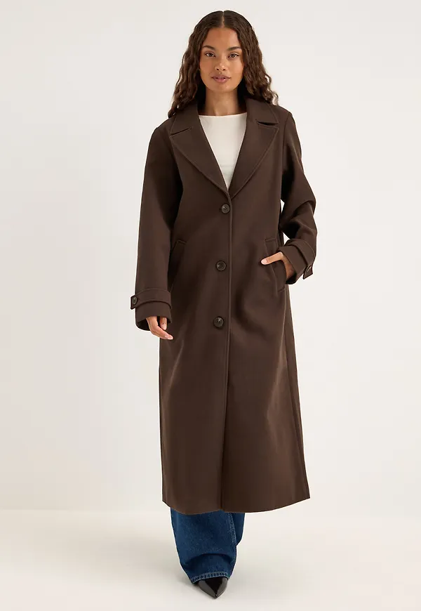 Vifemke L/S BUTTON LONG COAT