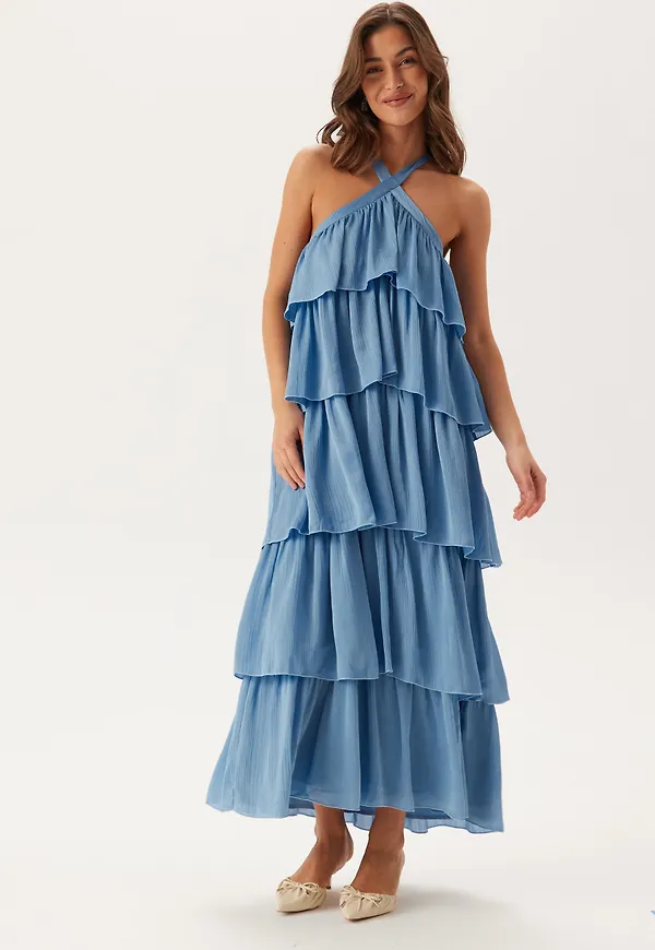 Vifiluka H/N S/L ANKLE DRESS