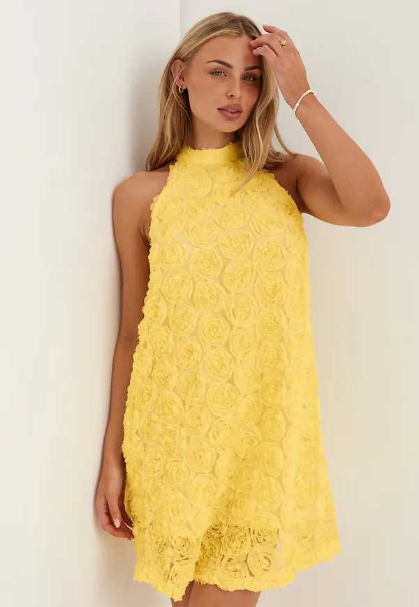 Viglory Halter Neck Short Dress