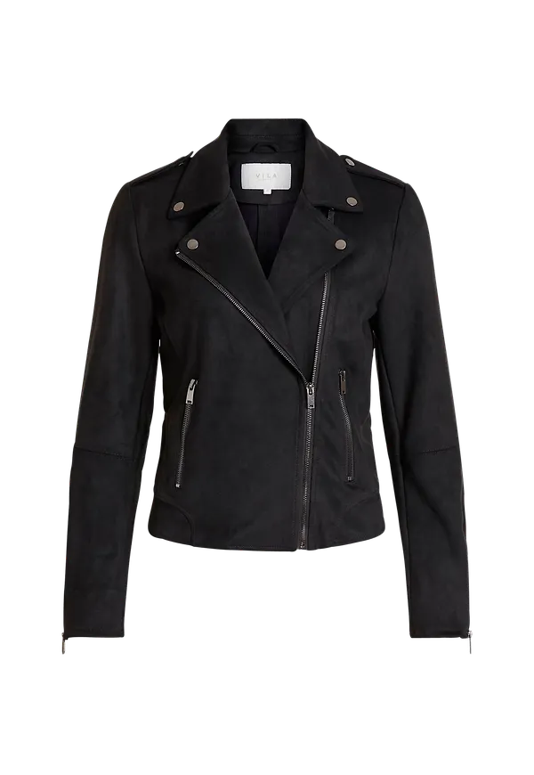 Vila - Bikerjacka viFaddy Jacket - Svart