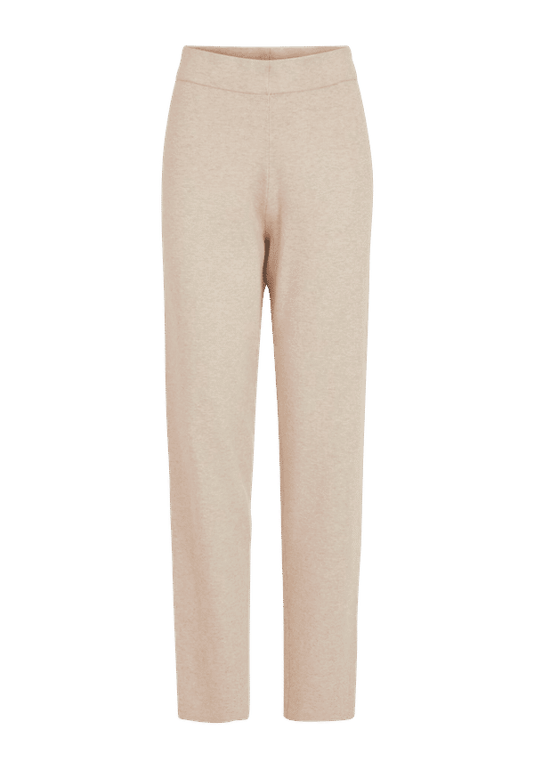 Vila - Byxor viElasta Rwre Pants/Su - Natur