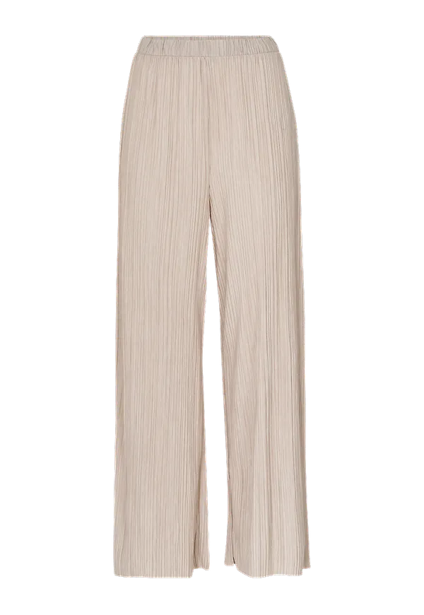 Vila - Byxor viPlisa HW Culotte Pants - Brun