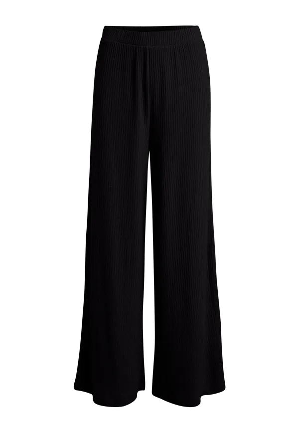 Vila - Byxor viRibbi Rwre Pants - Svart