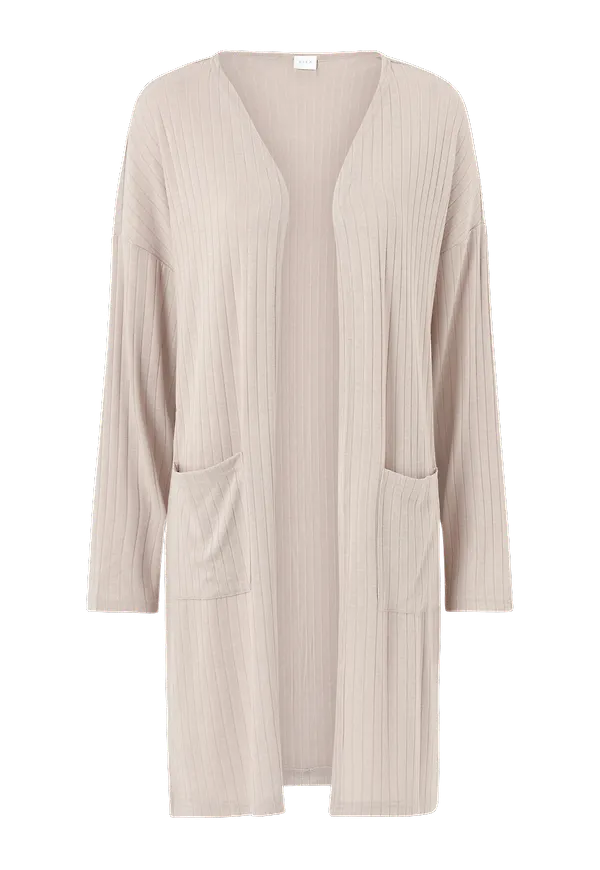 Vila - Cardigan viAmanda L/S - Beige