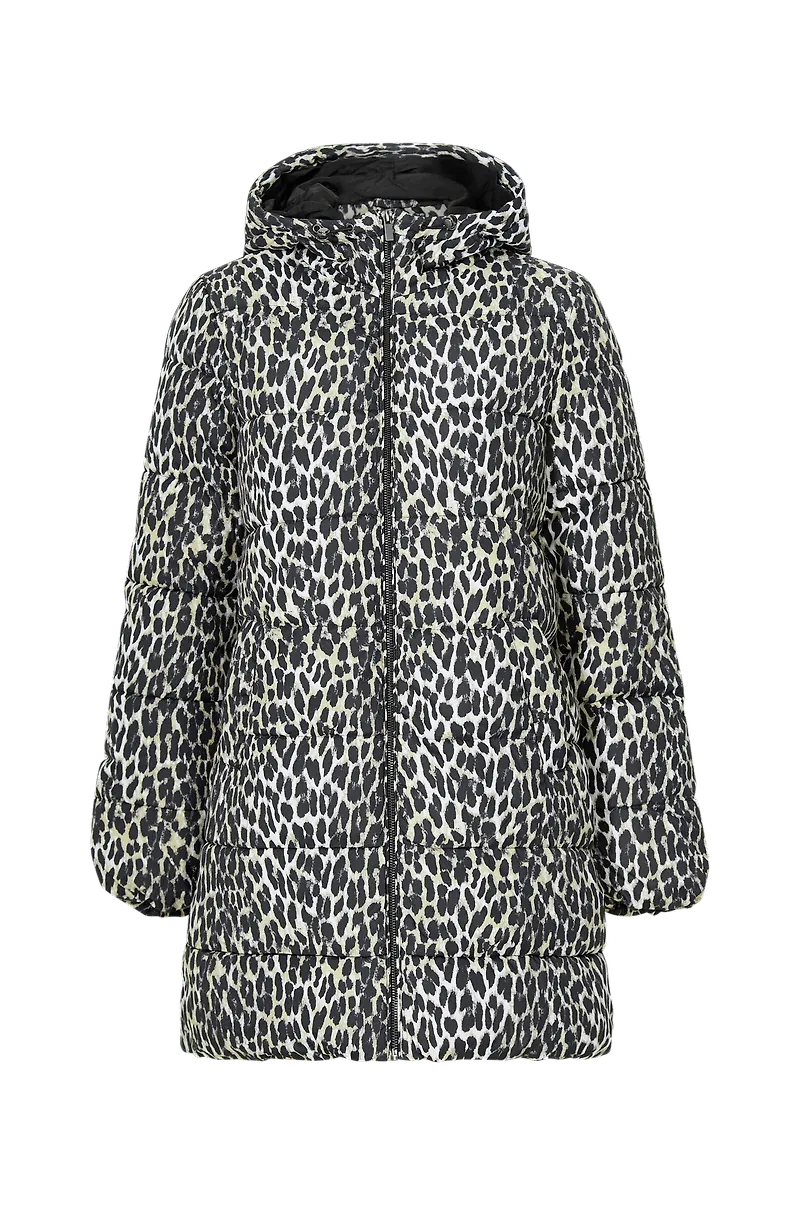 Vila - Jacka viKarla Long Puffer Jacket - Beige