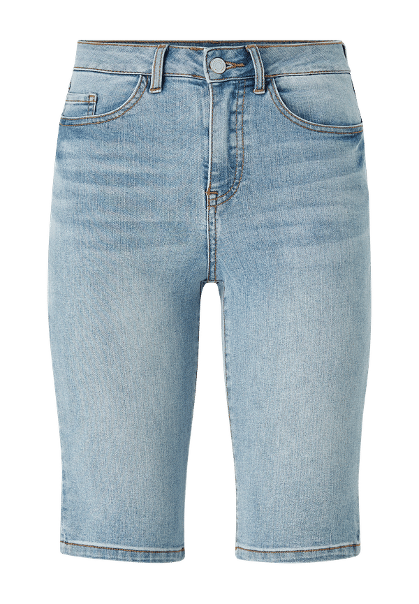 Vila - Jeansshorts viEkko Rwss Overknee Denim Shorts - Blå - 34