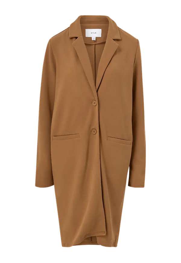 Vila - Kappa viBladie L/S Coatigan - Brun